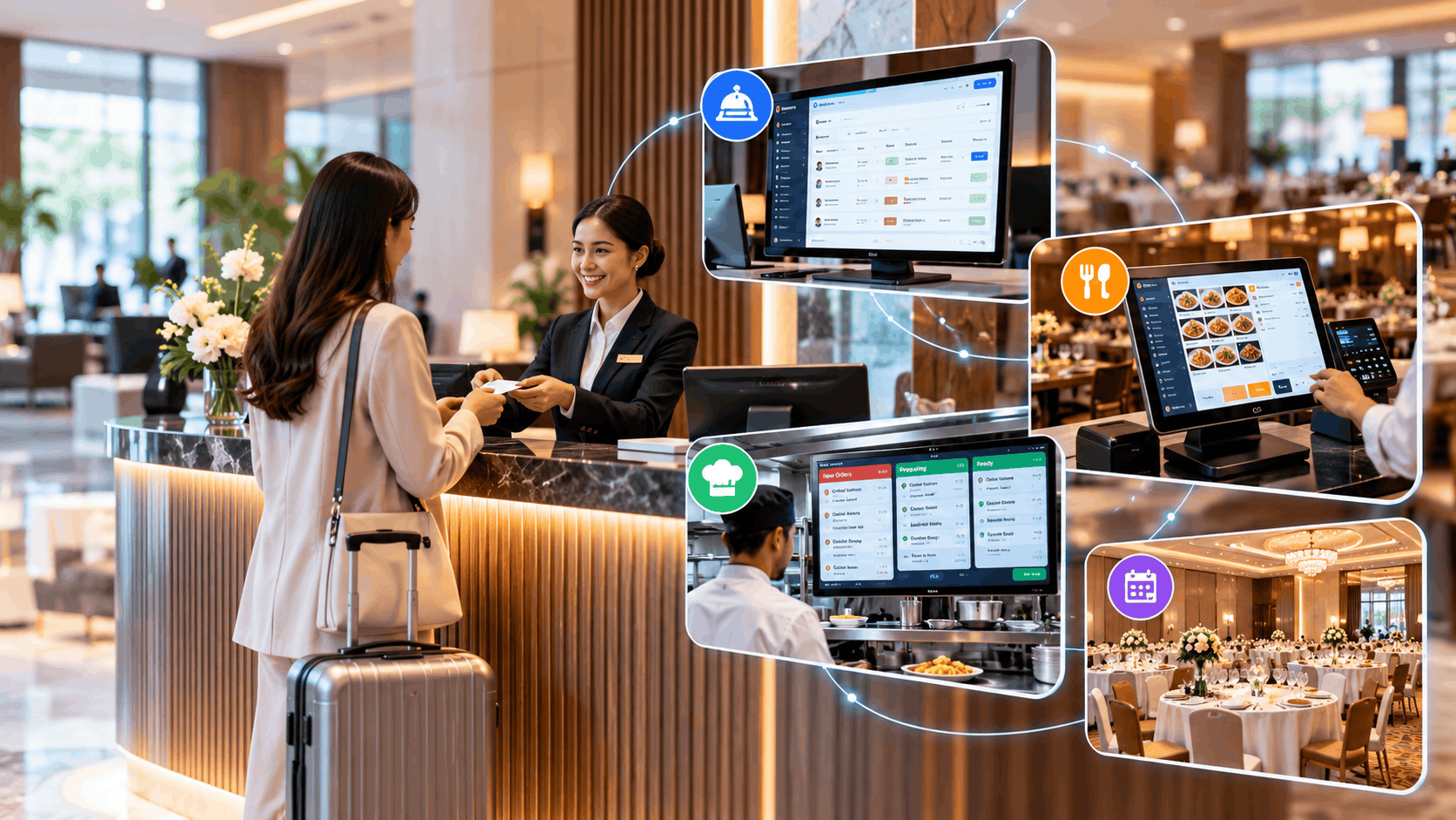 Reno Infomatics Hospitality Management Software and Restaurant POS Dashboard