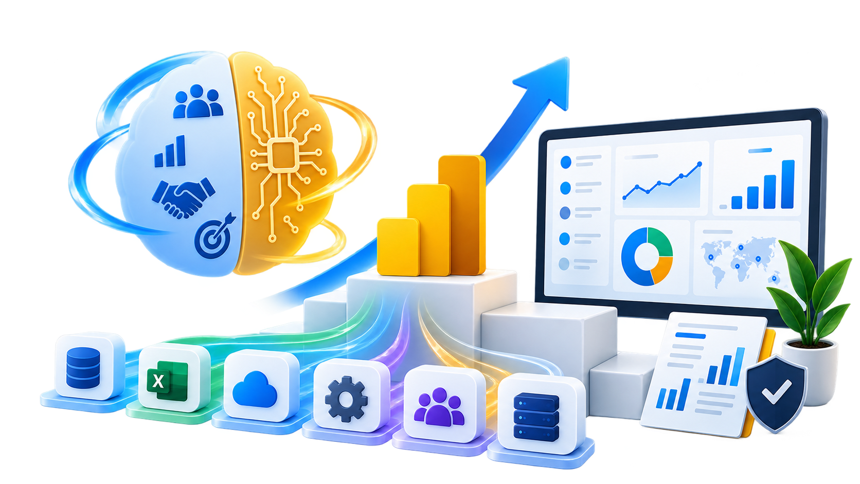 Reno Informatics Power BI expertise combining business domain understanding with technical data analytics